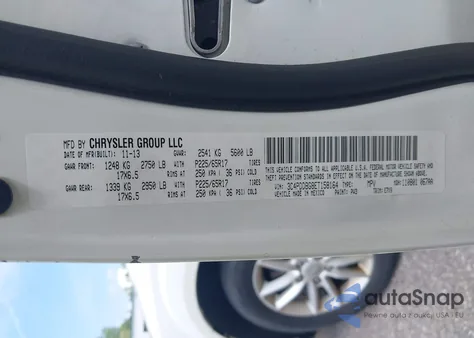 2014 Dodge Journey Sxt from USA, damaged, VIN 3C4PDDBG8ET158164